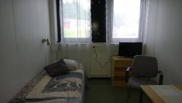 Фото номера Небольшой одноместный номер Мотели Motel Ruskalinna г. Пелло 3