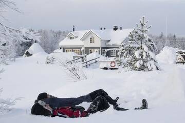 Фото номера Улучшенная вилла Виллы Miekojärvi Resort г. Пелло 10