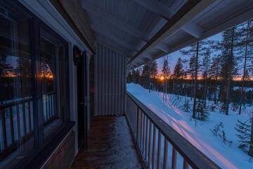 Фото номера Апартаменты с сауной Лоджи Valkea Arctic Lodge г. Пелло 11